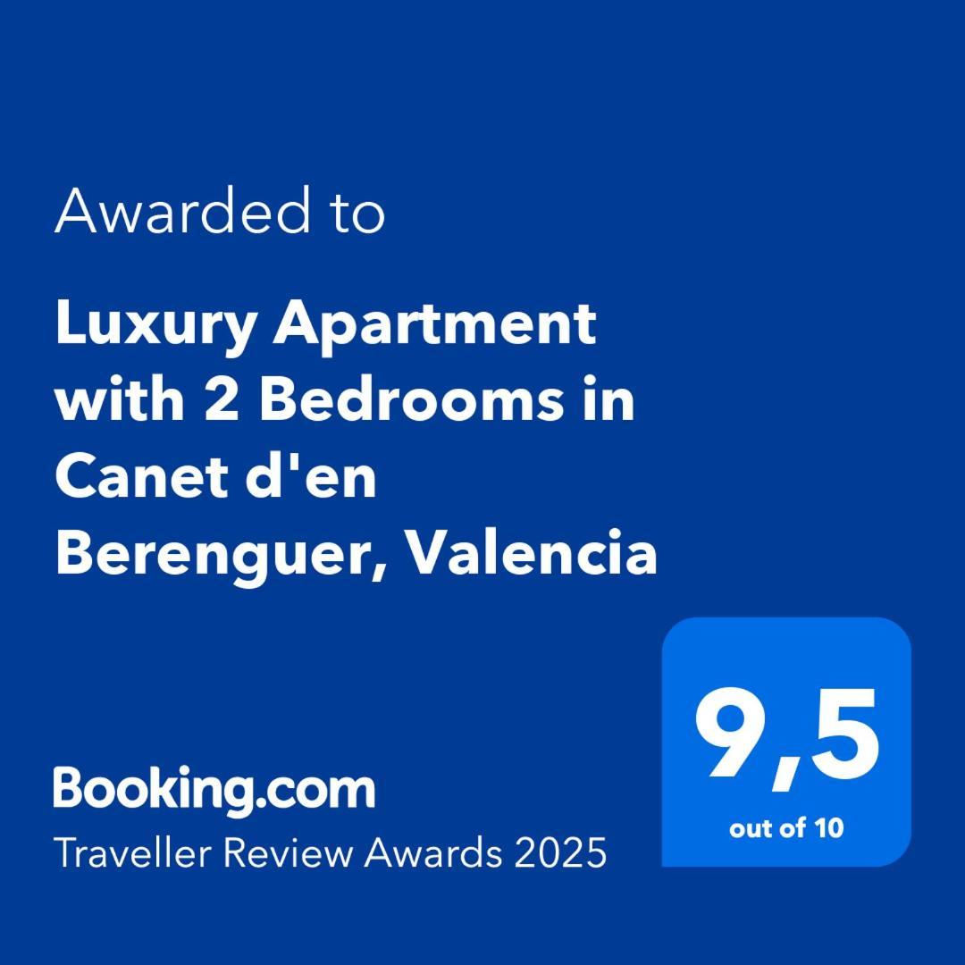 Luxury Apartment With 2 Bedrooms In Canet D'En Berenguer, Valencia Exterior photo